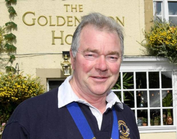 Hexham Courant: Nigel Baynes was Allendale Lions' president from 2017 to 2019.