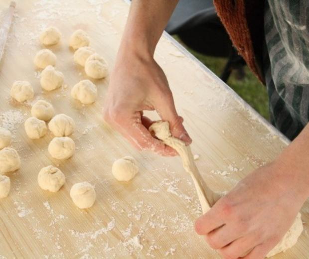 Hexham Courant: ROLL: The dumpling making process. Image Daniel Giuliani