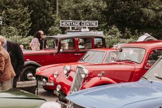 Hexham Courant: CLASSIC: Classic cars at the Heritage Centre. Image: Neil Denham