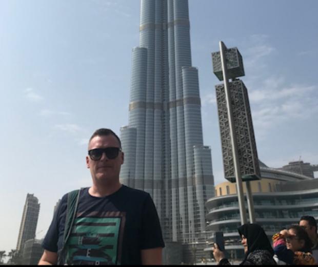 Hexham Courant: TRAVEL: Andy Whitfield at the Burj Khalifa, Dubai. Image: Andy Whitfield