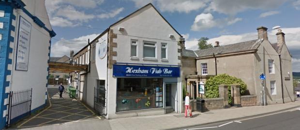 Hexham Courant: LOCAL: Hexham Fish Bar was widely recommended by readers. Image: Google Maps Street View