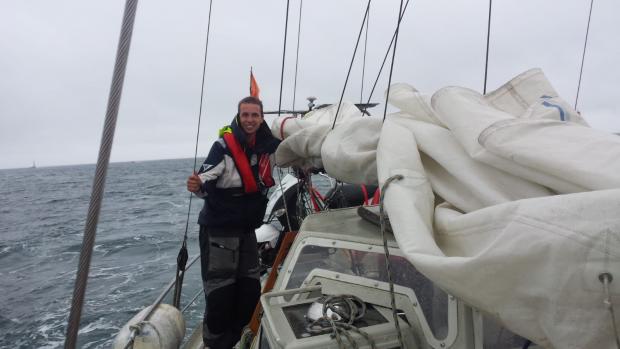 Hexham Courant: SAIL: Laury sailing in August 2019
