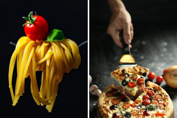Hexham Courant: Italian-inspired pasta and pizza. Credit: Canva Hexham Courant: Italian-inspired pasta and pizza. Credit: Canva