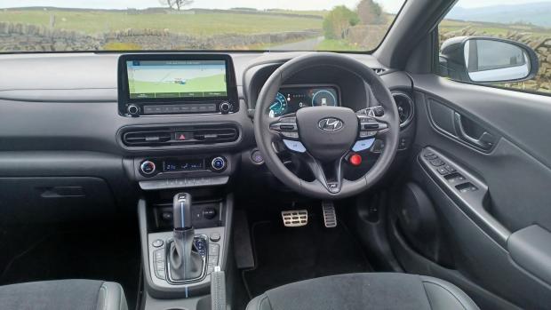 Hexham Courant: The Kona N's sporty interior is also appealing 