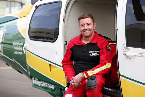 Hexham Courant: PARAMEDIC: Andy Mawson, director of operations. Image: GNAAS