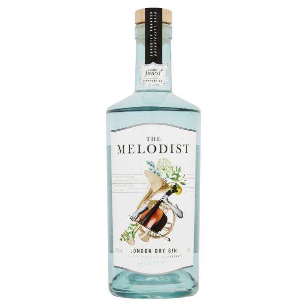 Hexham Courant: Tesco Finest The Melodist London Dry Gin. Picture: Tesco