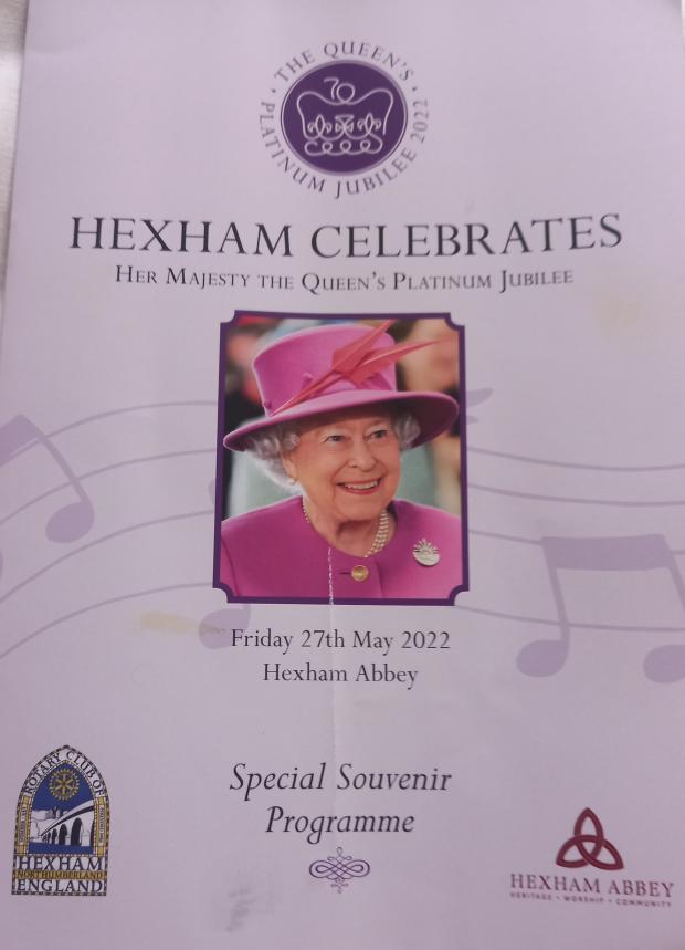 Hexham Courant: The musical evening took place at Hexham Abbey on Friday evening (May 27).