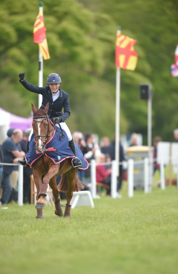 Hexham Courant: JUNIORS: Isabelle Cook, a junior competitor 