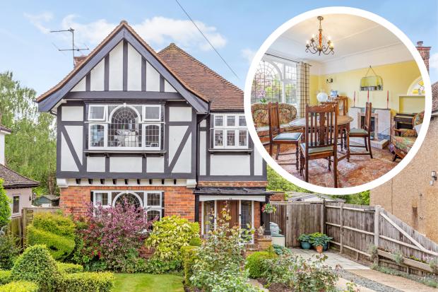 The 1937 home in Watford was built in a mock Tudor style. (Rightmove)