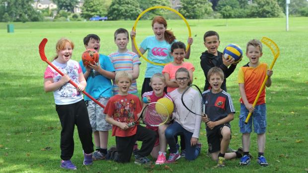 Hexham Courant: A previous holiday club group