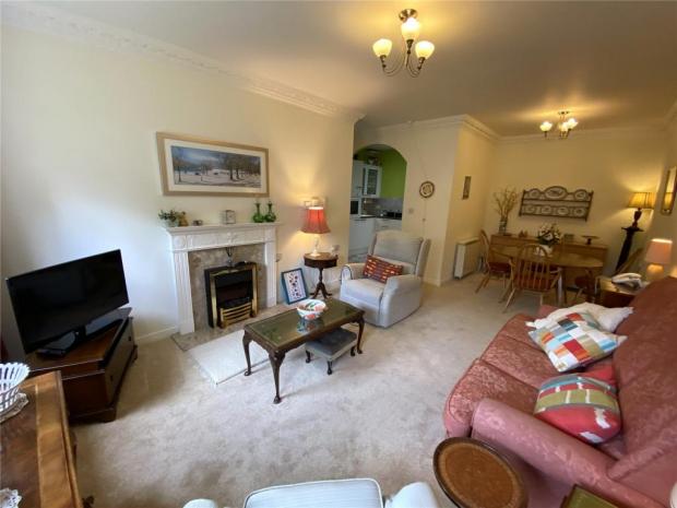 Hexham Courant: The property at Windsor Court in Corbridge for £125,000. Image: Rightmove