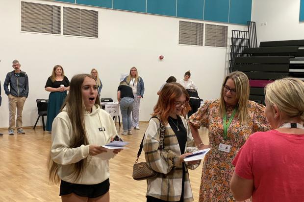 Exam success for students in sixth form despite 'extraordinary times' to study