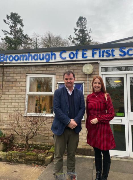 Riding Mill's Broomhaugh CofE Aided First School rated by Ofsted 