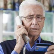 Elderly people often fall victim to telephone fraud where criminals encourage them to share their personal details.