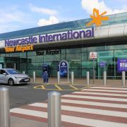 Newcastle International Airport.
