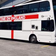 'These light-hearted initiatives can drum up support' - bus company gets behind England team