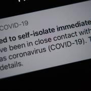 Update to NHS Covid-19 app will see change to self-isolation guidance. (PA)