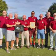 DELIGHTED: The Prudhoe Seniors team