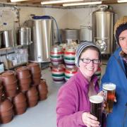 Pictured: Sam and Red Kellie, Co-Directors of The First and Last Brewery