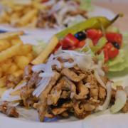 GYROS: Stalida Greek Taverna serve authentic Greek food including a gyros special