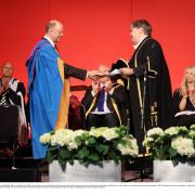 Professor Chris Whitty, has received an Honorary Doctorate of Science from Northumbria University. Credit North News Pictures