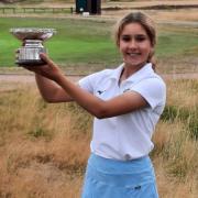 Ponteland golfer Charlotte Naughton wins U14 English Open Championship.