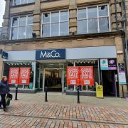 The closing M&Co store