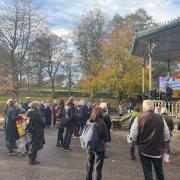 Peace Walk takes place in Hexham