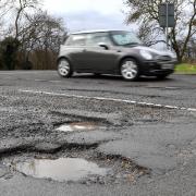 The A68 and A695 have been identified as pothole hotspots by councillors