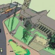 Plans proposed to improve Corbridge market place by Robinson Landscape Design