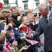 Hexham welcoming King Charles in 2018