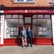 William and father Hedley Chambers, of Caseley Properties