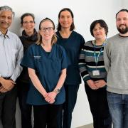 Some of Northumbria Healthcare’s SAS doctors, including award winners Dr Majid (left) and Dr Robertson (third left).