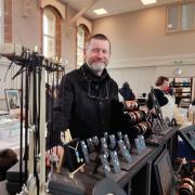 David Asquith, from Beyond the Byre at his stall