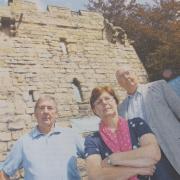 Maurice Hodgson, Pat Wordsworth and Richard Hart-Jackson were alarmed at the prospect of selling the Pele Tower in Corbridge in 2013