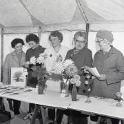 In the industrial tent at Gilsland show in 1970