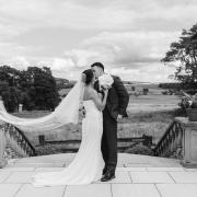Mike and Sharifa at Woodhill Hall in Otterburn