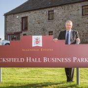 Chris Pearson from Naylors Gavin Black at Stocksfield Hall Business Park