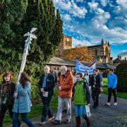 The Hexham Peace Walk in 2022