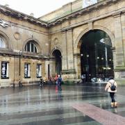 incident at Newcastle Central Station
