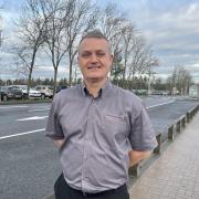 David Toulson transitioned from banking to airport operations after visiting a previous Careers Fair
