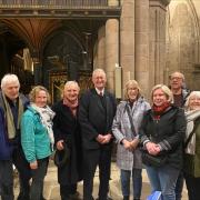 After the recording, Hilary Benn met members of the Hexham Constituency Labour Party