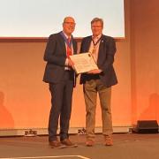 Dr Bruce Gibson was given the prestigious award
