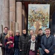 Guy Opperman visited to meet Ukrainians settled in Northumberland and saw the tapestry of life