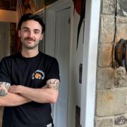 Grant Cameron, owner of The Garden Coffee House, Hexham