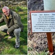 Cllr Cessford has sourced a new tree and plaque