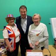 Guy Opperman MP at the annual Over 50s Fair