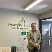MP Guy Opperman was impressed by the family hubs