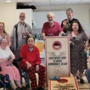 Visitors to Haltwhistle Memory Cafe learned all about Cornhole