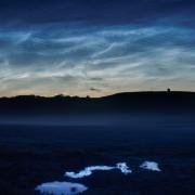 Noctilucent clouds are sometimes referred to as the ‘summertime aurora’